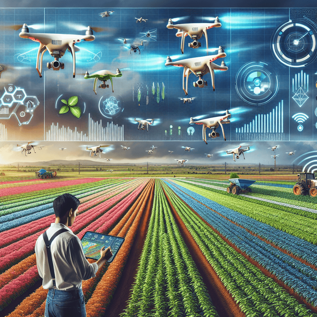 El papel de los drones en la agricultura moderna El papel de los drones en la agricultura moderna